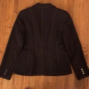 Blazer, one button, fully lined, 2 side pockets, 3 wrist button,  casual ,formal